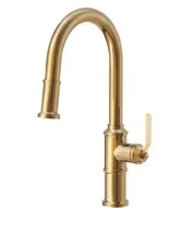 Kinzie poignée unique, bronze brossé